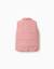 Doudoune sans manches avec doublure en polaire et volants Bleu foncé+Rose 5 - vertbaudet enfant 
