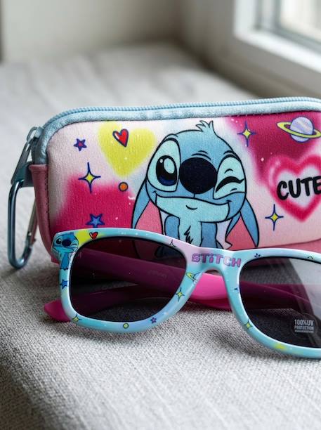 Lot de 2 lunettes de soleil stitch avec étui Bleu turquoise 4 - vertbaudet enfant 