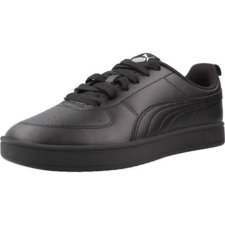 Basket à lacets rickie jr – confort et style enfant Noir+Noir black 4 - vertbaudet enfant 