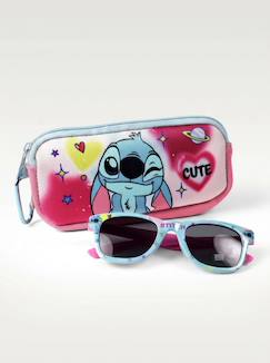 -Lot de 2 lunettes de soleil stitch avec étui
