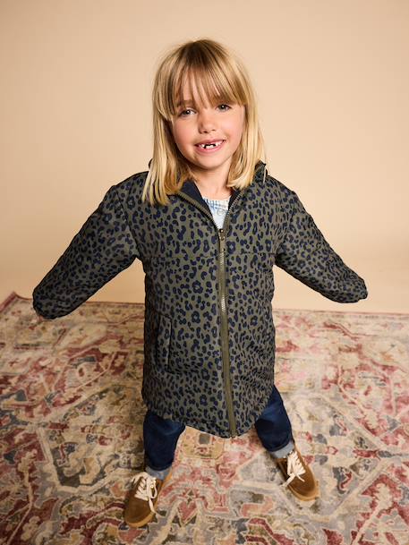 Parka réversible enfant kaki 5 - vertbaudet enfant 