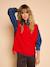 Pull sans manches beige chiné+rouge 9 - vertbaudet enfant 