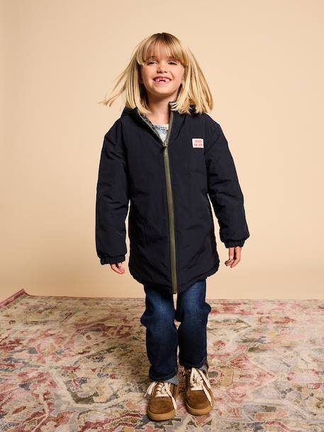 Parka réversible enfant kaki 6 - vertbaudet enfant 