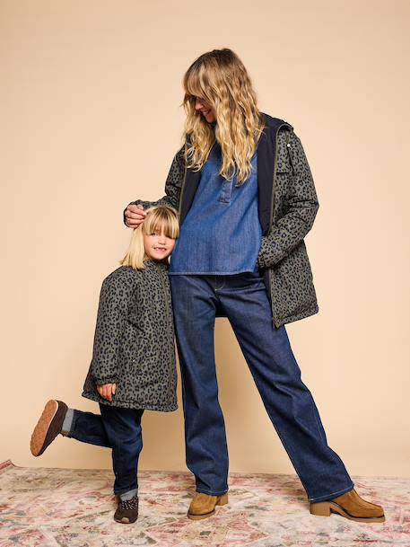 Parka réversible femme Capsule famille kaki 5 - vertbaudet enfant 