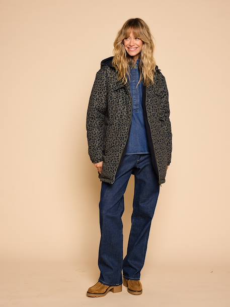 Parka réversible femme Capsule famille kaki 6 - vertbaudet enfant 