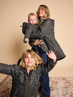 Vêtements de grossesse-Manteau, veste-Parka réversible femme Capsule famille