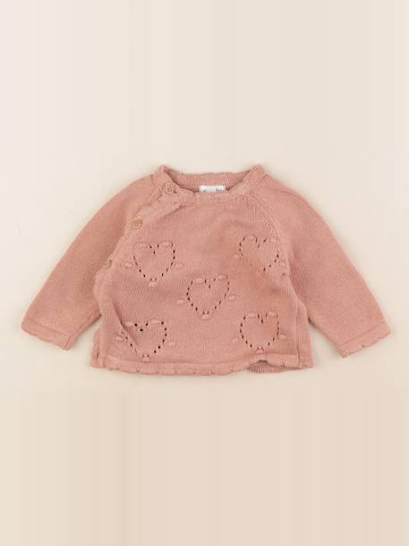 Pull - 3 mois Rose 1 - vertbaudet enfant 
