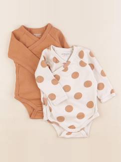 Seconde main-Garçon-Body-Lot de 2 bodies en coton - 6 mois