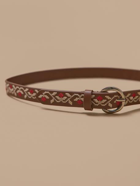 Ceinture en cuir fille Dore 3 - vertbaudet enfant 