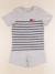 Pyjama coton - 5 ans Gris 1 - vertbaudet enfant 