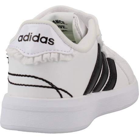 Basket fille Blanc white 3 - vertbaudet enfant 