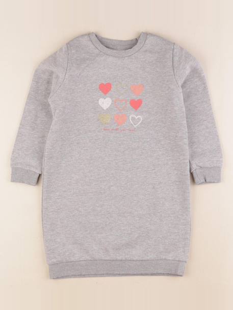 Robe - 5 ans Gris 1 - vertbaudet enfant 