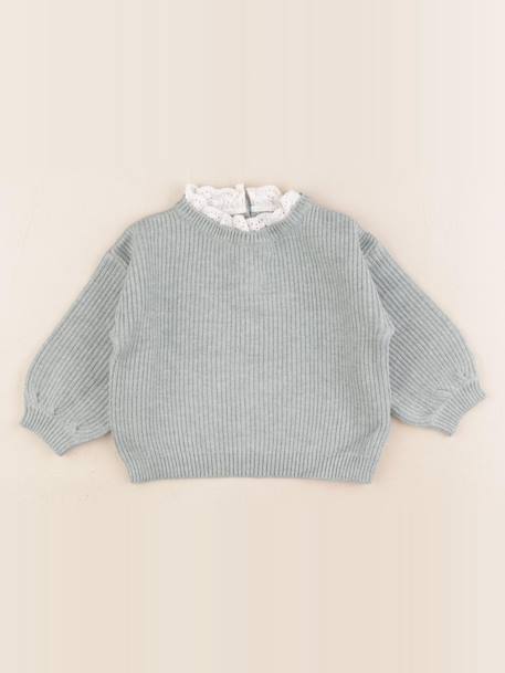 Pull - 6 mois Vert 1 - vertbaudet enfant 