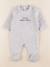 Pyjama velours - 3 mois Gris 1 - vertbaudet enfant 