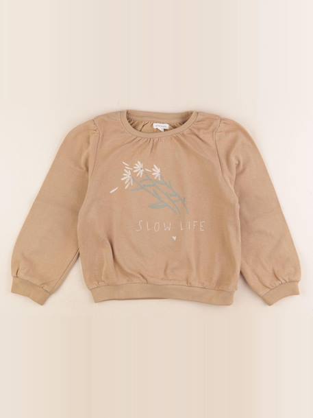 Sweat - 6 ans Marron 1 - vertbaudet enfant 