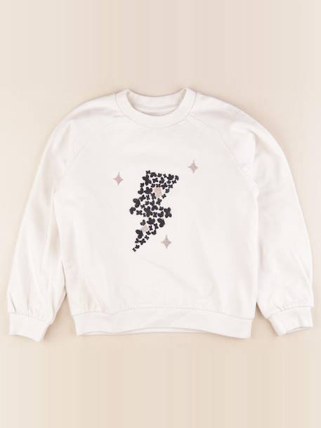 Sweat - 8 ans Blanc 1 - vertbaudet enfant 