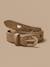 Ceinture brodée en cuir fille Cognac 1 - vertbaudet enfant 