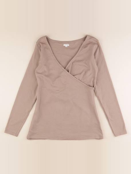 Tee-shirt grossesse - 38 à 40 Marron 1 - vertbaudet enfant 