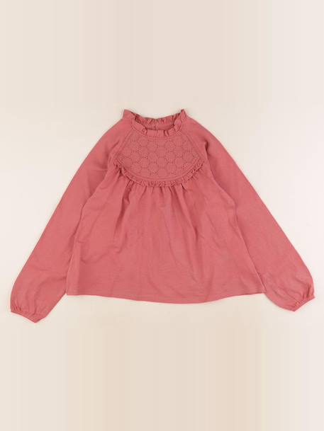Tee-shirt - 8 ans Rose 1 - vertbaudet enfant 