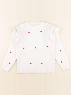 Seconde main-Fille-Pull, gilet, sweat-Pull - 10 ans