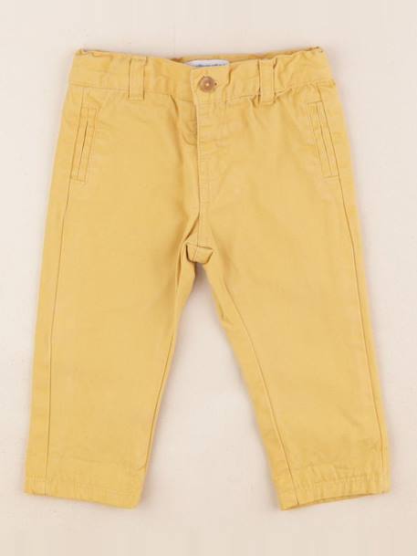Pantalon - 6 mois Jaune 1 - vertbaudet enfant 