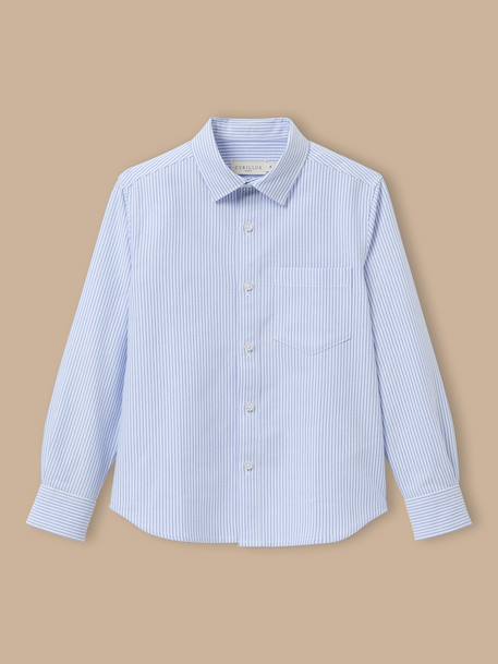 Garçon-Chemise-Chemise oxford rayée garçon