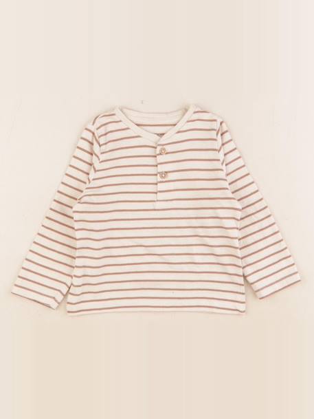 Tee-shirt - 18 mois Beige 1 - vertbaudet enfant 