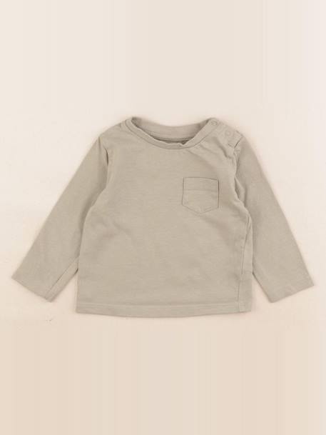 Tee-shirt - 6 mois Vert 1 - vertbaudet enfant 
