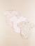 Lot de 3 bodies en coton - 1 mois Beige, rose 1 - vertbaudet enfant 