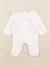 Pyjama coton - 0 mois Blanc 1 - vertbaudet enfant 