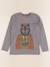 Tee-shirt - 10 ans Gris 1 - vertbaudet enfant 