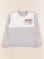 Sweat imprimé au dos - 8 ans Gris 1 - vertbaudet enfant 