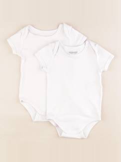 Seconde main-Garçon-Body-Lot de 2 bodies en coton - 9 mois