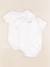 Lot de 2 bodies en coton - 9 mois Blanc 1 - vertbaudet enfant 