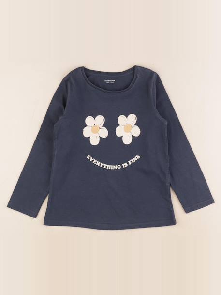 Tee-shirt - 5 ans Bleu 1 - vertbaudet enfant 