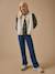 Veste en sherpa - collection junior Bordeaux+Cognac+Ecru+Encre+Vert 14 - vertbaudet enfant 