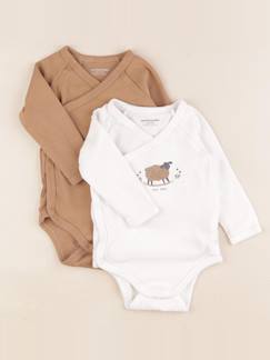 Seconde main-Garçon-Body-Lot de 2 bodies en coton - 6 mois