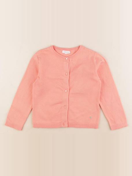 Gilet - 4 ans Rose 1 - vertbaudet enfant 