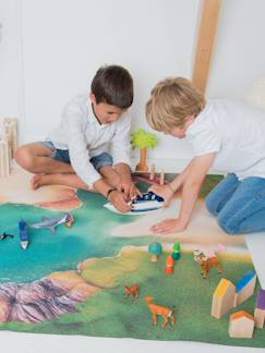 Tapis de jeu enfant "Crique Mystérieuse" - fabriqué en France  - vertbaudet enfant