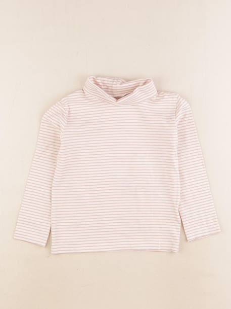 Sous-pull - 4 ans Beige, rose 1 - vertbaudet enfant 