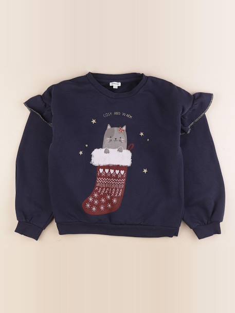 Sweat - 10 ans Bleu 1 - vertbaudet enfant 