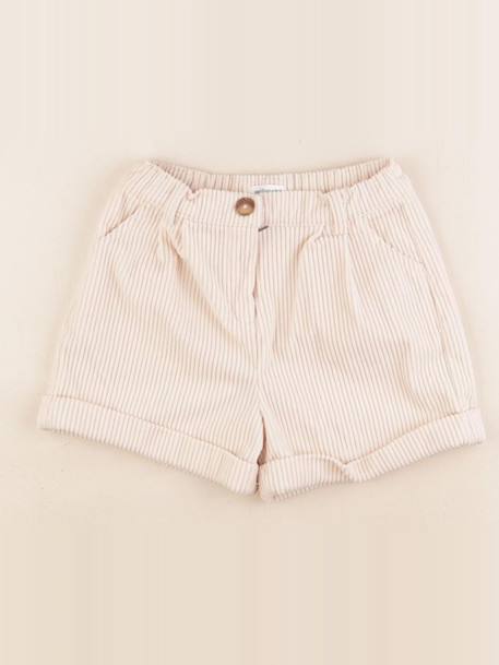 Short - 7 ans Beige 1 - vertbaudet enfant 