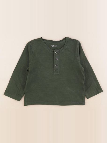 Tee-shirt - 18 mois Vert 1 - vertbaudet enfant 
