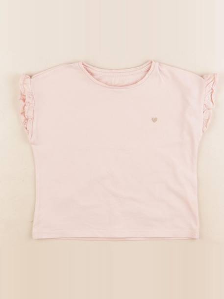 Tee-shirt - 4 ans Rose 1 - vertbaudet enfant 