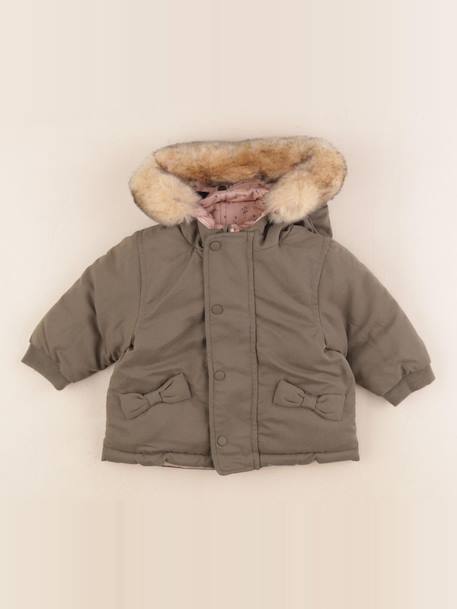 Manteau - 6 mois Vert 1 - vertbaudet enfant 
