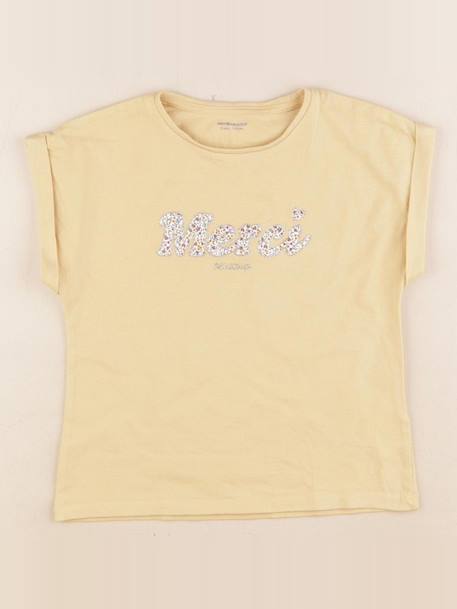 Tee-shirt - 6 ans Jaune, or 1 - vertbaudet enfant 