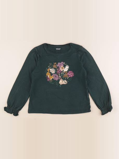 Tee-shirt - 8 ans Vert 1 - vertbaudet enfant 