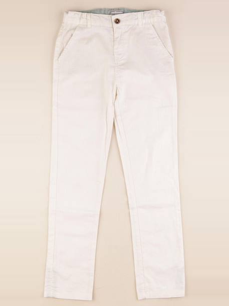Pantalon - 9 ans Beige 1 - vertbaudet enfant 