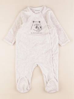Seconde main-Garçon-Pyjama, surpyjama, dors-bien-Pyjama velours - 12 mois