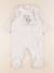 Pyjama velours - 12 mois Beige 1 - vertbaudet enfant 